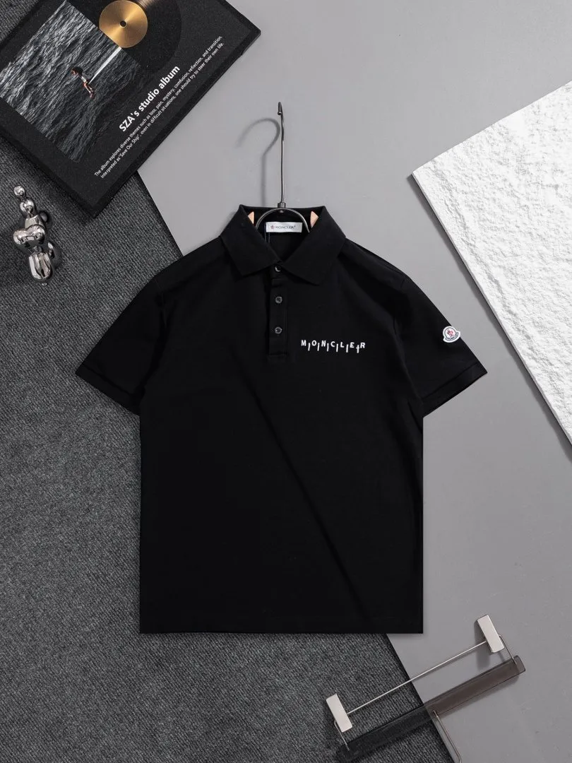 P100✨🔥 [MONCLER ] 2026FW POLO ：Black White Size：S-XXL